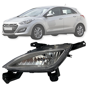 FAROL AUXILIAR MILHA I30 2013 A 2016 LADO ESQUERDO