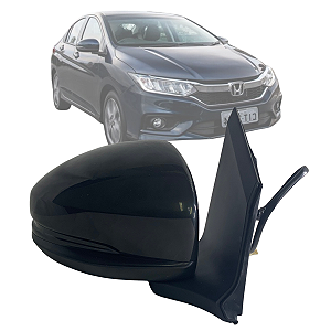 RETROVISOR EXTERNO ELETRICO 3 FIOS CITY 2015 Á 2021 DIREITO