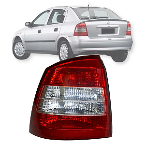 LANTERNA TRASEIRA BICOLOR ASTRA HATCH 1998 Á 2002 ESQUERDO