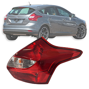 LANTERNA TRASEIRA FOCUS 2014 Á 2015 HATCH LADO DIREITO