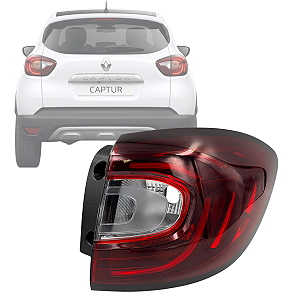 LANTERNA TRASEIRA CAPTUR 2017 A 2024 CANTO C/LED LD DIREITO