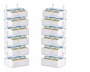 Kit Comedouro Calopsita Papagaio Pássaros Ração Fruta 15 Pçs