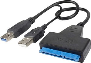 ADAPTADOR SATA USB 2.0 - 3.0 PARA NOTEBOOK