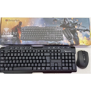 Kit Teclado Mouse Wireless - Banson Tech - 902