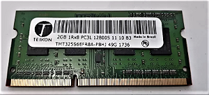 MEMÓRIA DDR3 2GB PC3L 12800S