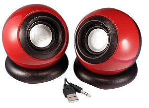 Caixa De Som Para Computador Multimidia Speaker 2.0 D-008