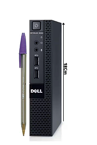 MINI PC DELL CORE I3 4160T 4TH  8GB SSD 240GB WIND 10PRO SEMI-NOVO