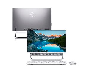 All in one Dell inspirion 5400 24 Pol Branco W24C Intel core I5 1135G7 -8GB de ram - SSDM.2 256GB