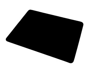 Mouse pad preto 18x22