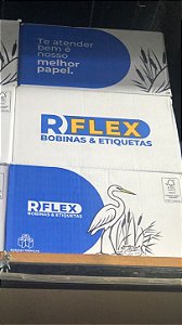 Caixa de bobina térmica c\ 30un 80x40 - branca