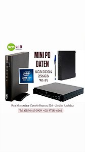 Mini PC Daten dc3d-u Core i5 8 geração - 8GB Ram - SSDM.2 256GB - Wind 11 pro