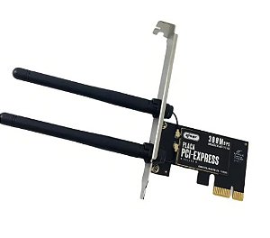 Placa PCI-Express Knup Kp-T118 Wireless 300Mbps 2 Antenas