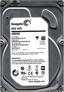 HD 4TB seagate st4000vn000 3.5 desktop/DVR