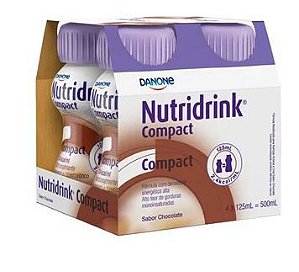 Nutridrink Compact - kit 4x125ml Chocolate / cx/6 uni