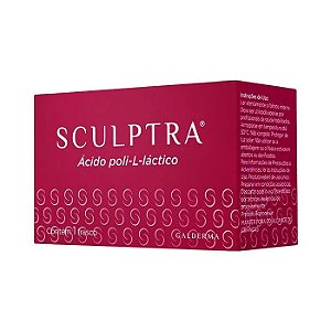 Sculptra® - Bioestimulador de Colágeno - 02 frascos - Galderma