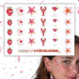 Adesivos de Carnaval Tieta - A6