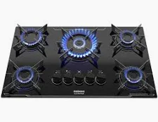 Fogão Cooktop Itatiaia 5 Bocas Tripla Chama Automático Preto