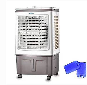 Climatizador De Ar Evaporativo Zlx-30 30litros 100w 4 Funções Branco Zellox