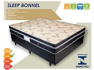 Cama Box Sleep Molas Bonnel D-28 Seleda Macio 66cm Altura