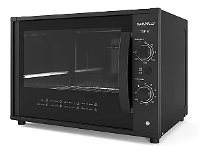 Forno Elétrico De Bancada Nardelli 60litros Top60 Black Cor Preto