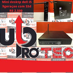 MINI DESKTOP DELL COM ATENA WI FI I5 COM SSD