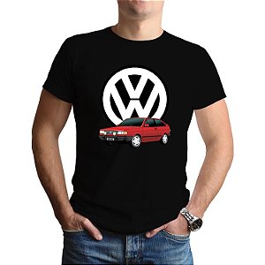 Camiseta VW Gol GTI Quadrado Classico Vintage