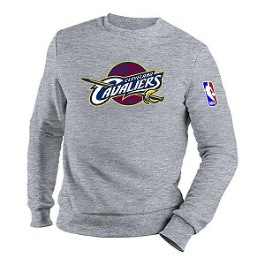 Moleton NBA Basquete Cleveland Cavaliers Blusa De Frio Casaco - Renzo -  Moletons Masculinos e Femininos - Camisetas