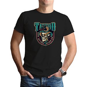 Camiseta Camisa Tatuagem GoodTatoos Never Die