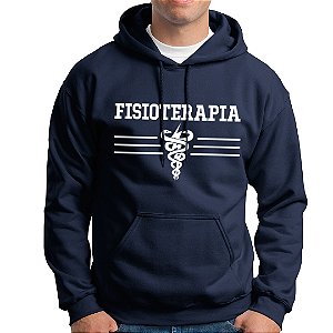 Moletom Canguru Fisioterapia Fisioterapeuta  Profissão Faculdade Curso