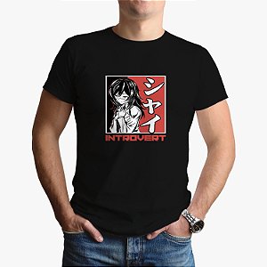 Camiseta Camisa Anime Introvert