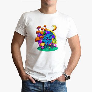 Camiseta Camisa Pensador Psicodélico