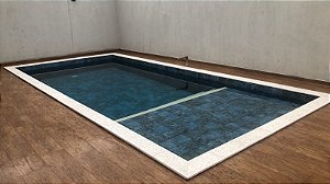 Borda Atérmica para Piscina Boleada 50x25x2cm - Silvano Schwanke