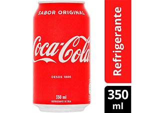 Refrigerante COCA-COLA - 350mL