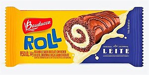 ROLLS CHOCOLATE COM RECHEIO DE LEITE