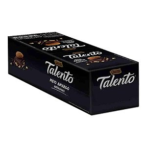 Chocolate TALENTO MEIO AMARGO 25g - Cx 15un.