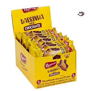 Maxi BARRINHA BAUDUCCO sabor CHOCOLATE - C/ 20 un