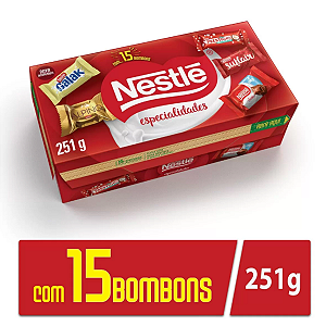 Caixa de Bombom Nestlé - Especialidades