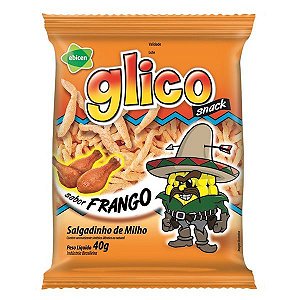 Salgadinho GLICO FRANGO - 40g