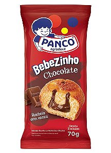 Bolo para lanche sabor chocolate PANCO BEBEZINHO CHOCOLATE 56g 1 un