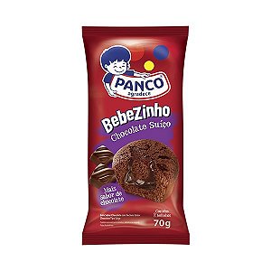 Bolo para lanche sabor chocolate suiço PANCO BEBEZINHO 56g 1 un