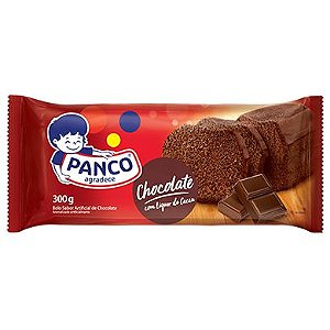 Bolo sabor de chocolate PANCO CHOCOLATE - 300g