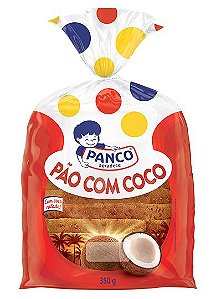 Pão em fatias com coco PANCO 350g 1 un