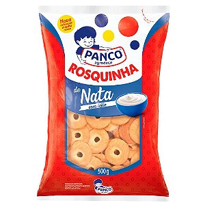 Biscoito PANCO Rosquinha de Nata com Leite - 500g