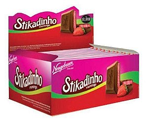 Caixa com Barra de Chocolate meio amargo STIKADINHO 70g - c/ 12 un