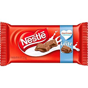 Caixa de barra de Chocolate ao leite NESTLÉ CLASSIC 550g - sendo c/ 22 un