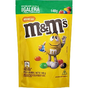 Chocolate confeito M&M's sabor Amendoim - 148g