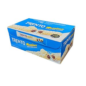 Chocolate Wafer TRENTO Massimo Branco com cookie 480g - c/ 16 un