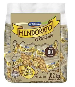Amendoim Japonês MENDORATO 1,62Kg - c/ 60 un (27g a un)