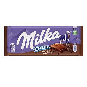 Barra de Chocolate MILKA Oreo Brownie - 100g