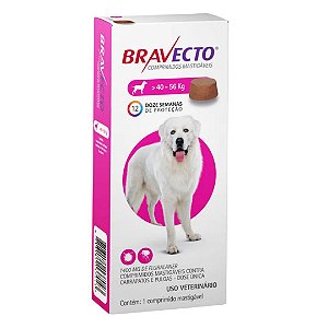 Bravecto 40Kg a 56Kg Comp.